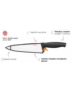 Didelis virėjo peilis su... 2