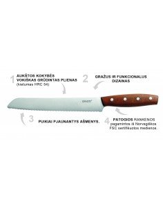 Peilis duonai "Norr" 2