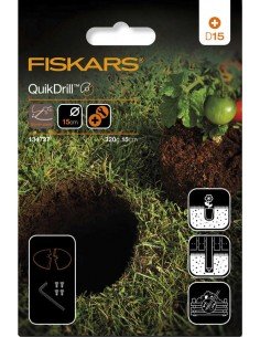 Peiliai grunto grąžtui, 15cm 2