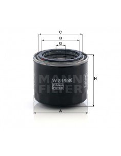 Tepalo filtras W 815/80... 2