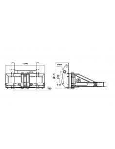 Aligatorius medžiams traukti 2