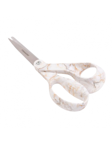 Universalios žirklės Gold marble, 21 cm